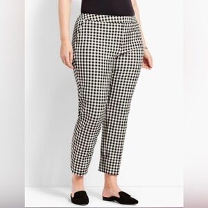 Black and White Checkered Pants